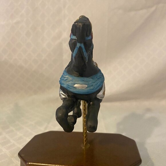 1989 Impulse Giftware Reproduction PTC 1918 Horse Musical Figurine - Picture 2 of 10